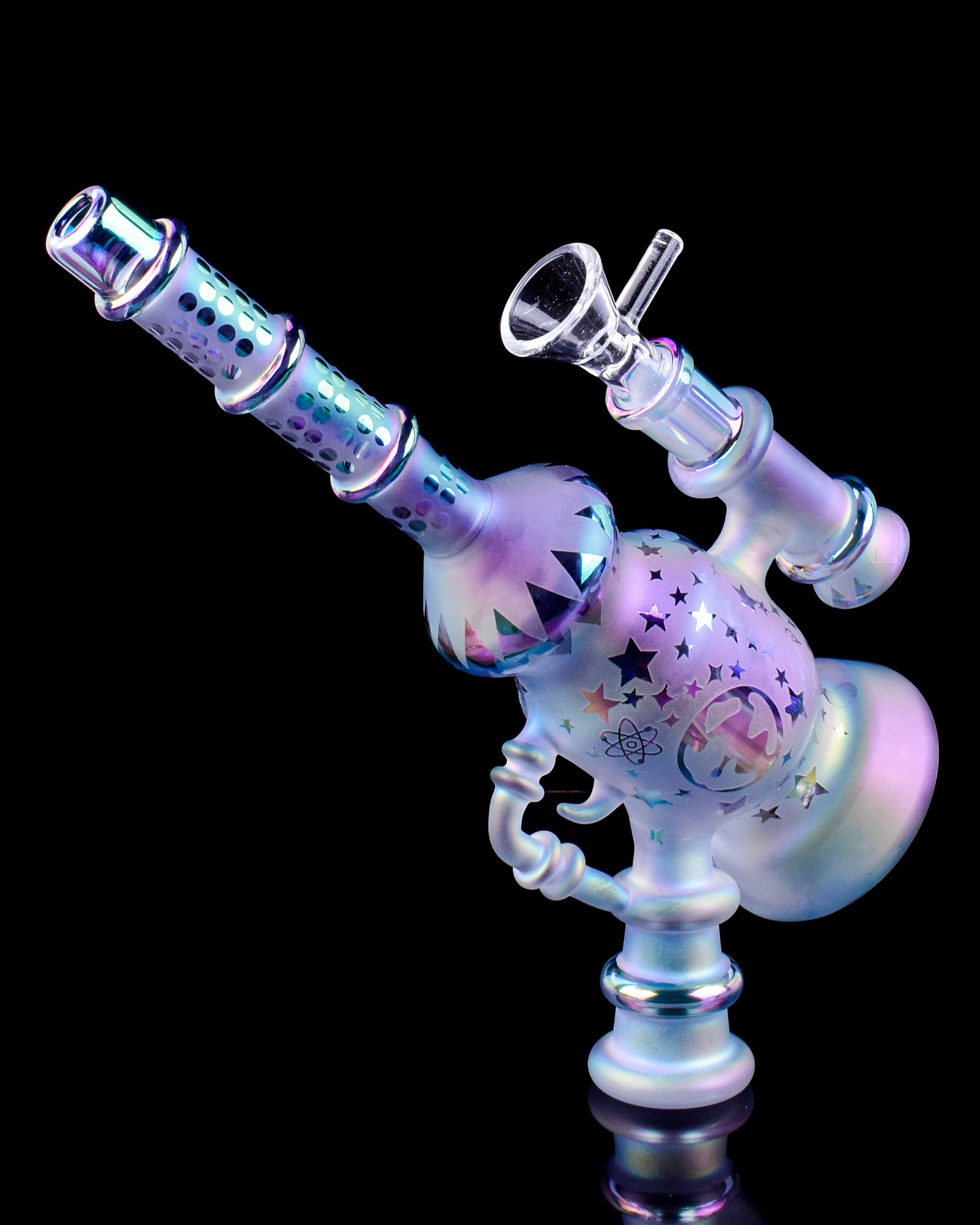 Starburst Iridescent Cosmic Ray Gun Bong | $49.99 | Free