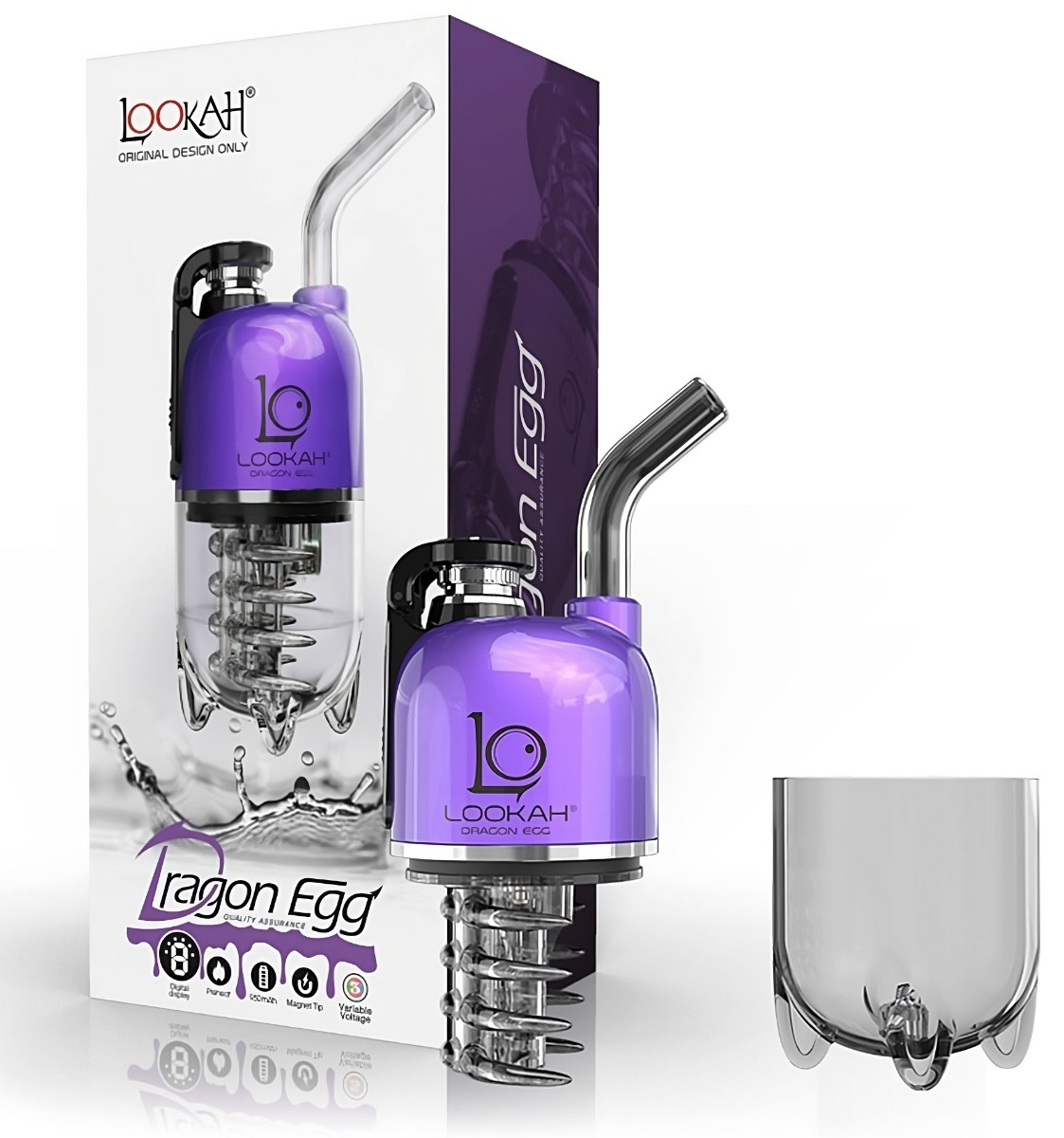 Lookah Dragon Egg portable e-rig -SmokeDay
