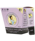 Blazy Susan™ Purple 1-1/4 Pre Rolled Cones | Full Box