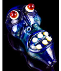 Alien Scream Glass Hand Pipe