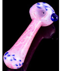 Bubblegum Bliss Pink Glass Hand Pipe