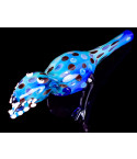 9" Dinosaur Animal Spoon Smoking Glass Hand Pipe - Ocean Blue 
