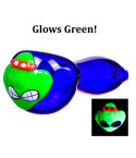The Turtle Power - 3" Glow In The Dark Turtle