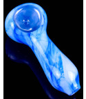 Nebula Galaxy Glass Hand Pipe - Blue