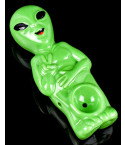 Cosmic Comrade Alien Ceramic Hand Pipe