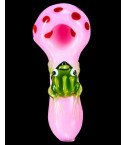 Flying Frog - 4" Frog Glass Hand Pipe