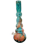 Smoke Freedom 16" Tall Sleek And Shiny Glass Smoking Bong