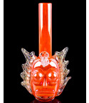 Luminous Portal - Glow-In-The-Dark Rick & Morty Bong - Orange Iridescent