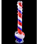 The Elegance - 18" Wire Wrapped Round Bottom Beaker Bong