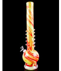 Inferno Swirl - 18" Round Bottom Beaker Bong - Limited Stock