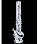 Inferno Swirl - 18" Round Bottom Beaker Bong