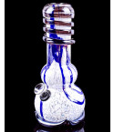 Arctic Swirl Round Base Bong