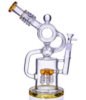 The Predator - 13" Donut 3-Arm Recycler Bong