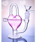 Pink Arrow Cupid Heart Bong