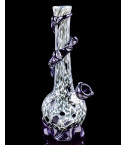 Black Panther - 14" Round Spotted Vase Bong - Black