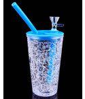 Cooling Freeze Travel Cup Bong - Blue