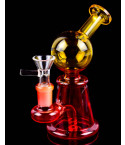 R&M Mini Beaker Bong - Red