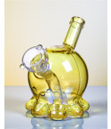 Cute Mini Octopus Bong - Golden