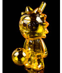 Rick & Morty Dab Rig Bong Oil Burner - Amber