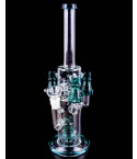 Quad Reactor Core Recycler Bong | Limited Drop