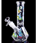 9" Diamond Beaker Base Rick & Morty Bong