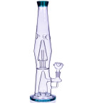Magic Lamp - 14" Showerhead Perc Bong - Winter Green