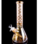 Luxury Louis Fashion Bong - 14" Chameleon Iridescent Beaker Base Bong