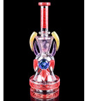 Celestial Prism - Cheech Glass - 12" Spiky Bubble Perc Bong