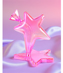 Aurora Star Bong - Pink Iridescent