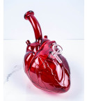 Crimson Anatomical Heart Bong