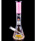 Crazy Haze - 16" Super Thick Wigwag Tube Bong