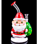 Giant Santa Merry Christmas Glow In The Dark Bong