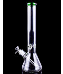 Clear Sky Giant Bong - 16" 9MM Thick Clear Beaker Bong