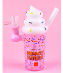 Birthday Milkshake Cup Bong - Pink