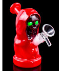 The Nightshade - Grim Reaper Skull Bong - Red
