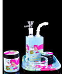 Mermaid Magic Juice Box Bong Set