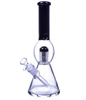 12" Mystic Orb Tree Perc Beaker Bong - Black