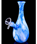 Ethereal Flow Marble Vase Bong - Blue