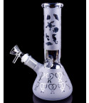 Ariel Frost Electroplated Beaker Base Bong