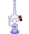 The Intensity - Chill Glass - 16" 4-Arm Domed Recycler Bong
