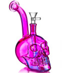 The Pink Phantom - Skull Chamber Piece Bong