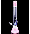 Galactic Petal Nebula 20" Beaker Bong - Pink
