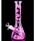 10" Pink Doll Beaker Bong - Girly Pink Bong