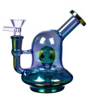UFO Spaceship Alien Bong / Dab Rig - Rainbow