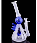Cheech Glass - Ice Wizard's Crystal Shard Beaker Bong - Blue