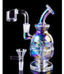 Chromatic Faberge - Mini Bong/Dab Rig - Iridescent 