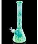Cosmic Nebula - 15" Nebula Galaxy Beaker Bong - Green