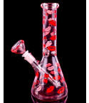 Heart and Kisses Beaker Bong