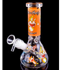 High Stoner - Rick & Morty Glow In The Dark Mini Beaker Bong
