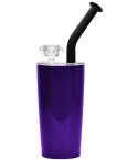Single Color Polar Blast Water Bottle Bong - Candy Purple